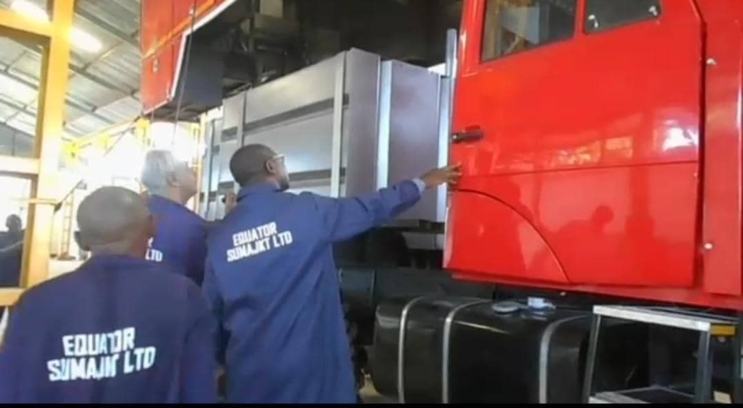 Assembling Fire Fighting Truck